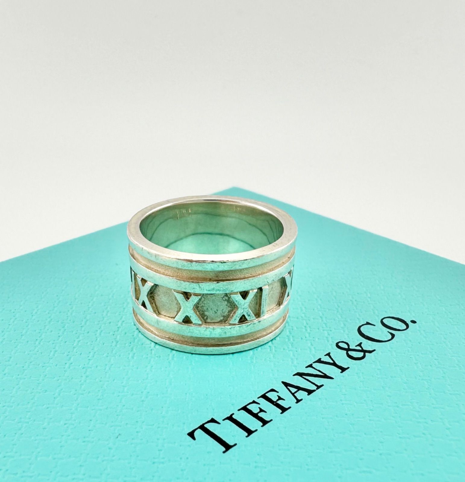 美品 TIFFANY＆CO. ティファニー アトラス リング 約9.5号 TIFFANY&Co.ティファニー アトラスリング9.5号 - メルカリ