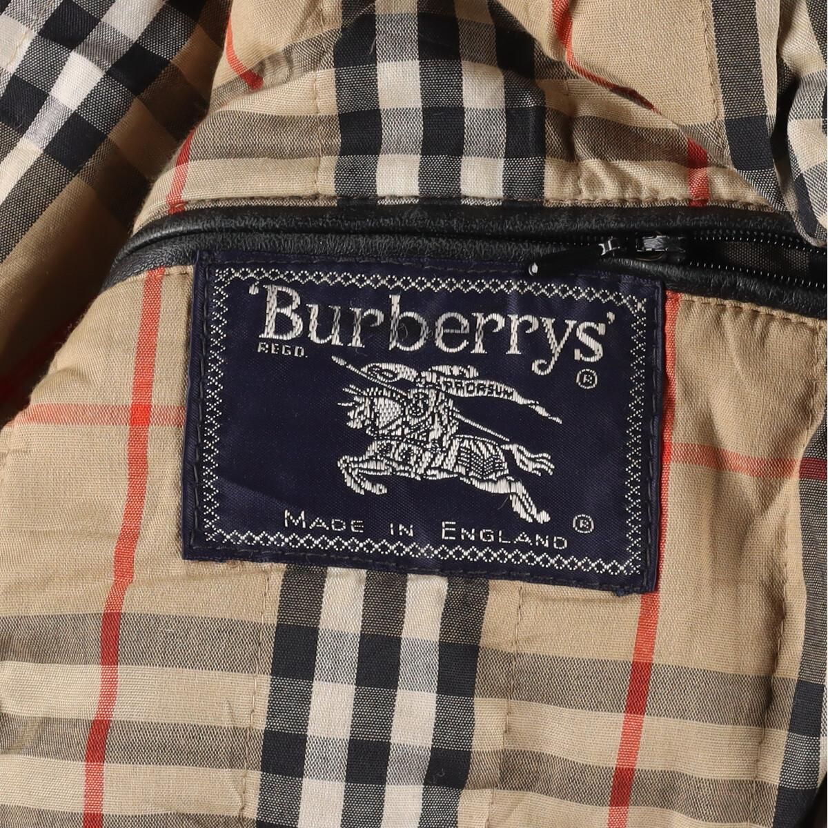 80s 古着 英国製 Burberrys ダッフルコート ヴィンテージ - ジャケット 