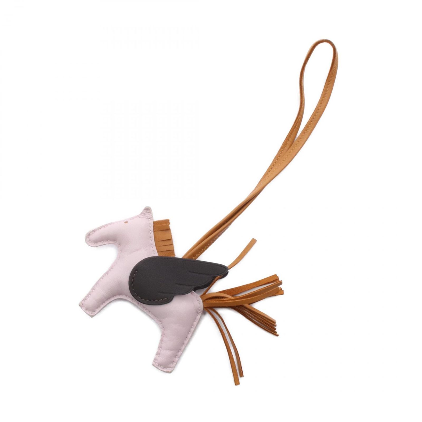 HERMES エルメス ロデオペガサスPM モーヴペール セサミ エベンヌ チャーム