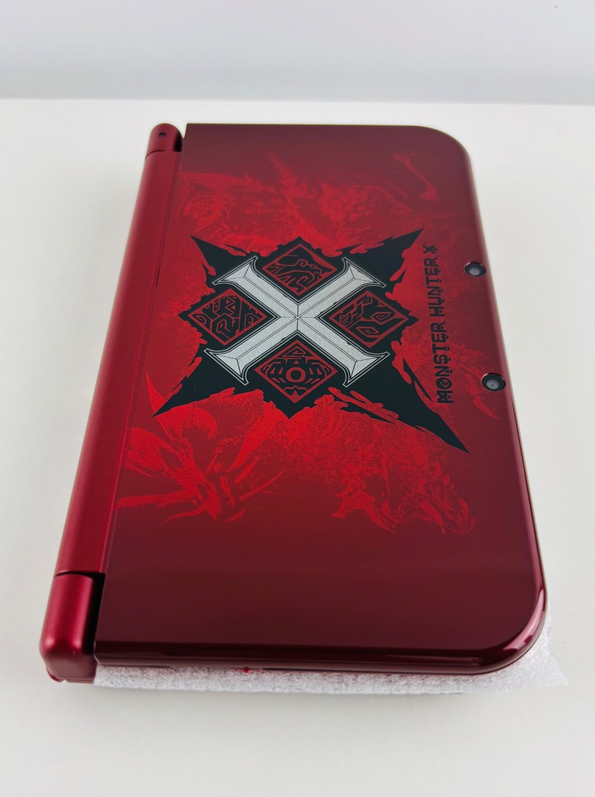 ニンテンドー NEW 3DS LL モンスターハンターズパック レッド UP786_INFO