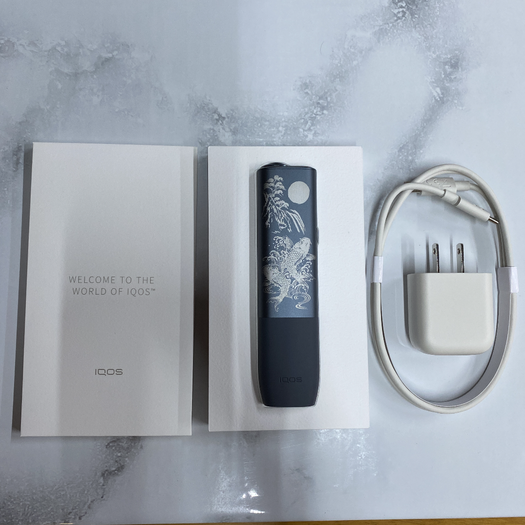 2本セット iQOS ILUMA ONE イルマワン レーザー加工 鯉-