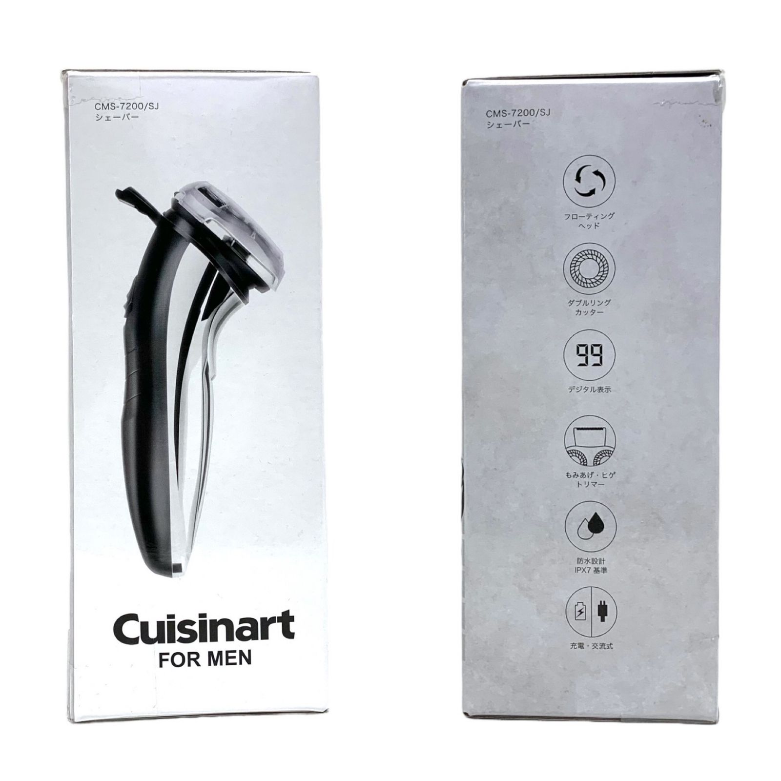 Cuisinart (クイジナート) メンズシェーバー 充電式 デジタル表示 CMS