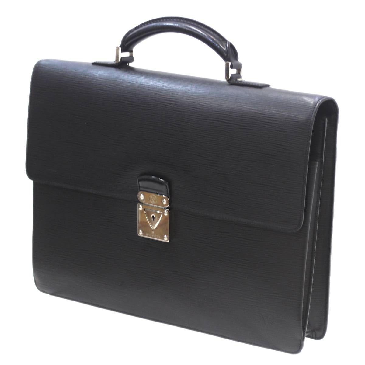 LOUIS VUITTON / ルイヴィトン ラギート ビジネスバッグ エピ ノワール 