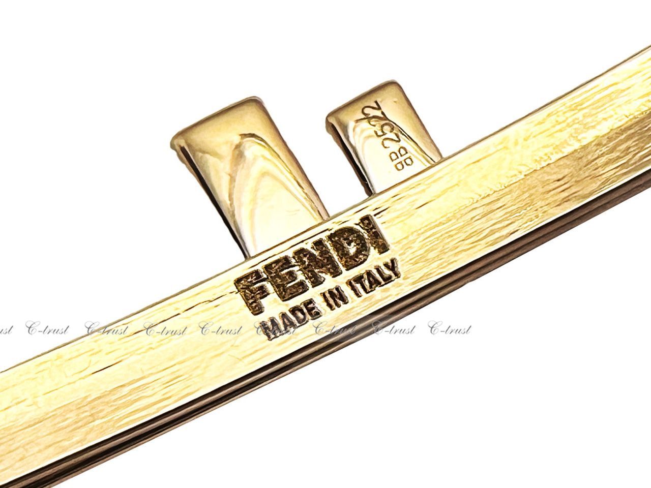 FENDI フェンディ FFロゴ ヘアクリップ バレッタ ヘア
