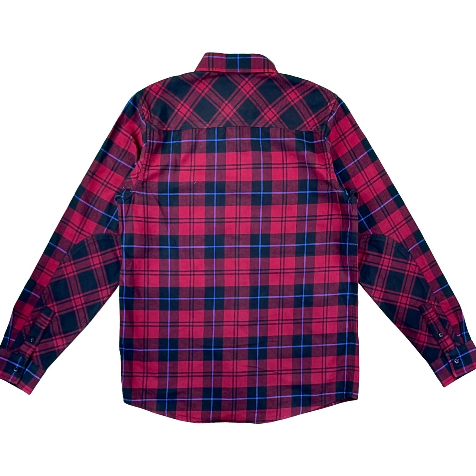 Carhartt バーガンディ チェックジャケット s 【公式通販】