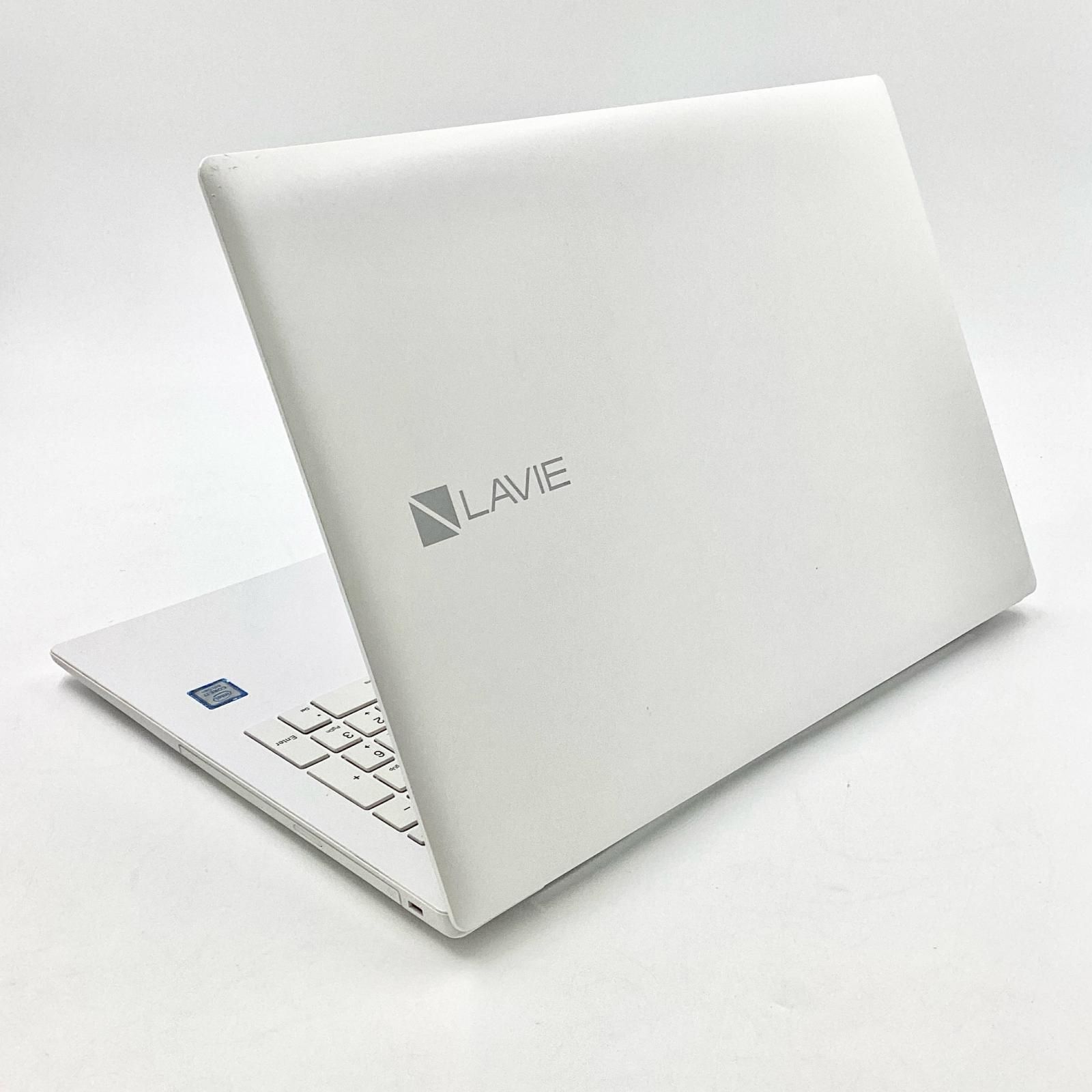 全額返金保証 最速発送 NEC LAVIE PC-NS70CMAW Intel Core i7-8550U 1.80GHz 4GB SSD 256GB 動作 済