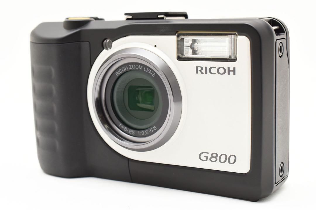 美品 RICOH G800 防水、防塵、 耐衝撃デジタルカメラ リコー RICOH