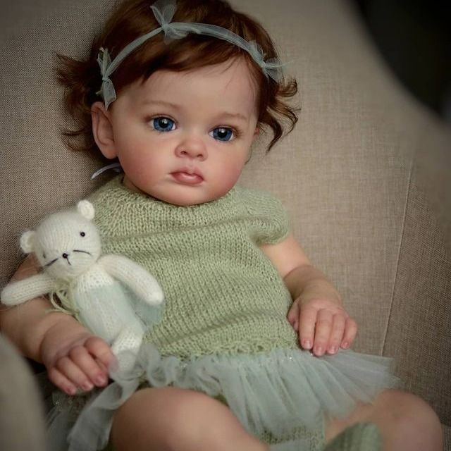 赤ちゃん 人形 60cm cuddly リボーンドールデビュー フル