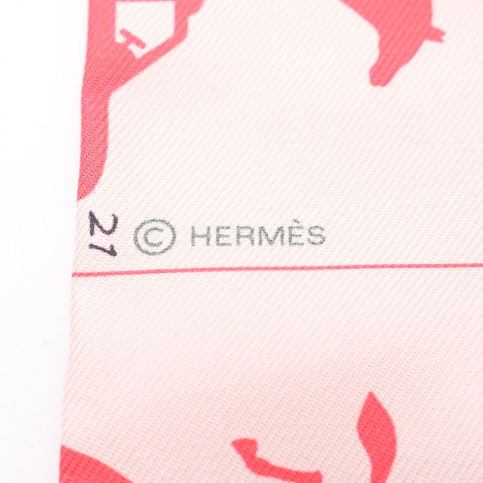 エルメス HERMES スカーフ ツイリー Hermes Parade シルク