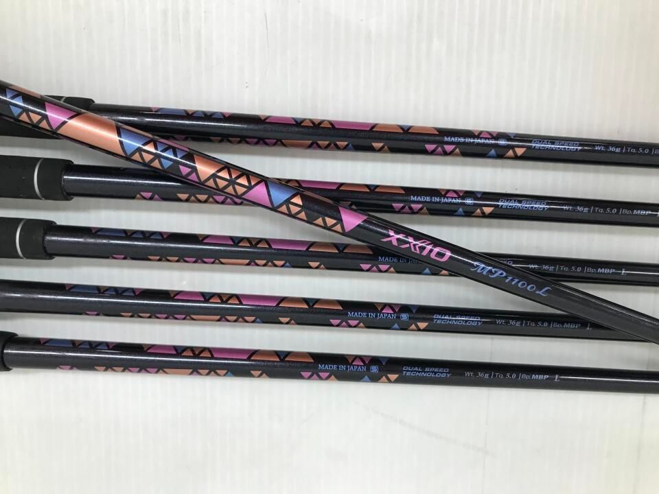  XXIO LADIES ブルー L MP 1100 アイアンセット ダンロップ 最短 アイアンセット メンズ
