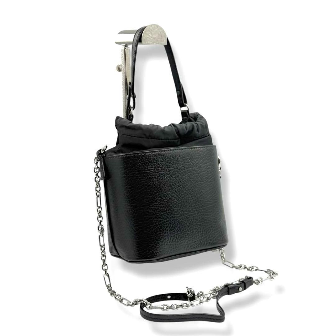 使用わずか メゾンマルジェラ 5AC 2way ショルダーバッグ 3335