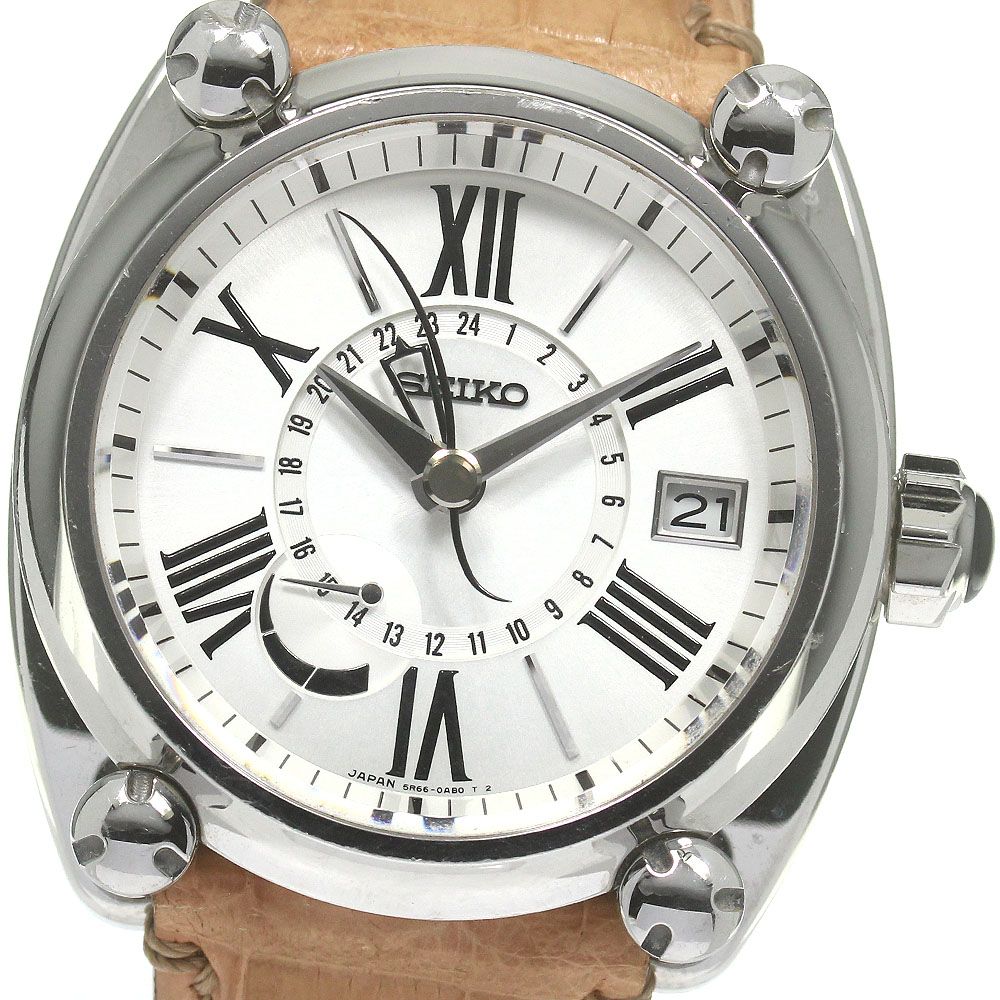 セイコーガランテGMTパワーリザーブスプリングドライブメンズ箱付き