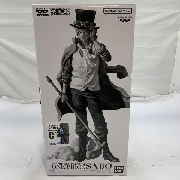 【新品/未開封】バンプレくじ　ワンピース　サボ　C賞＆A賞 フィギュア 中古】未開封)BANDAI バンプレくじ PREMIUM C賞 サボ(メタリック