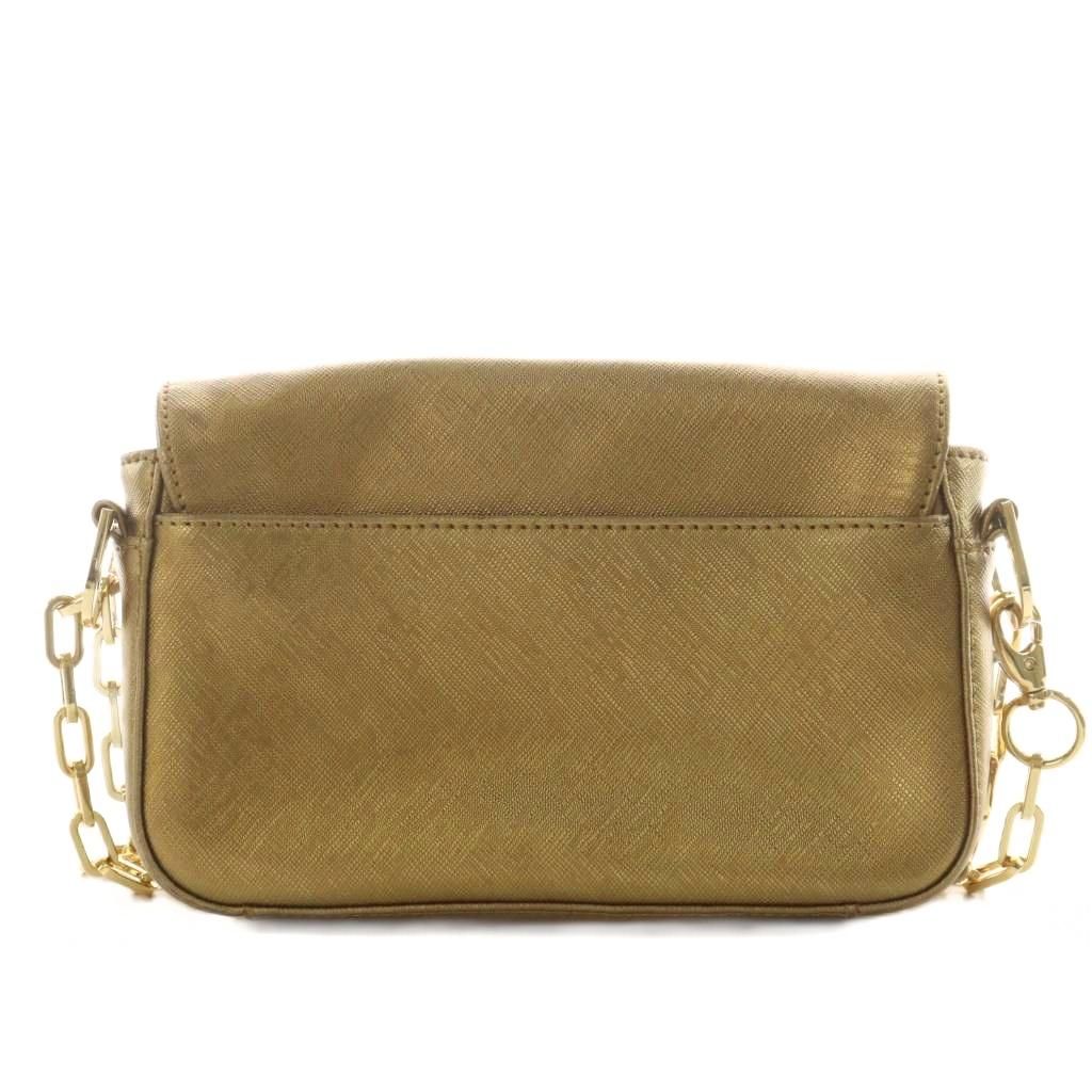 美品 TORYBURCH レザー ショルダーバッグ タッセル ゴールド ロゴ トリーバーチ TORY BURCH ショルダーバッグ ロゴ チェーン