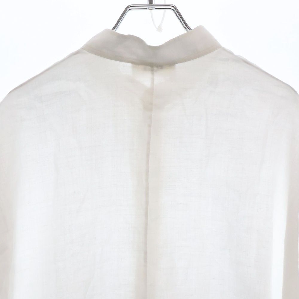 美品 CELINE 22SS エディ期 リネンプルオーバー 長袖 シャツ 美品 CELINE 22SS エディ期 リネンプルオーバー 長袖 シャツ