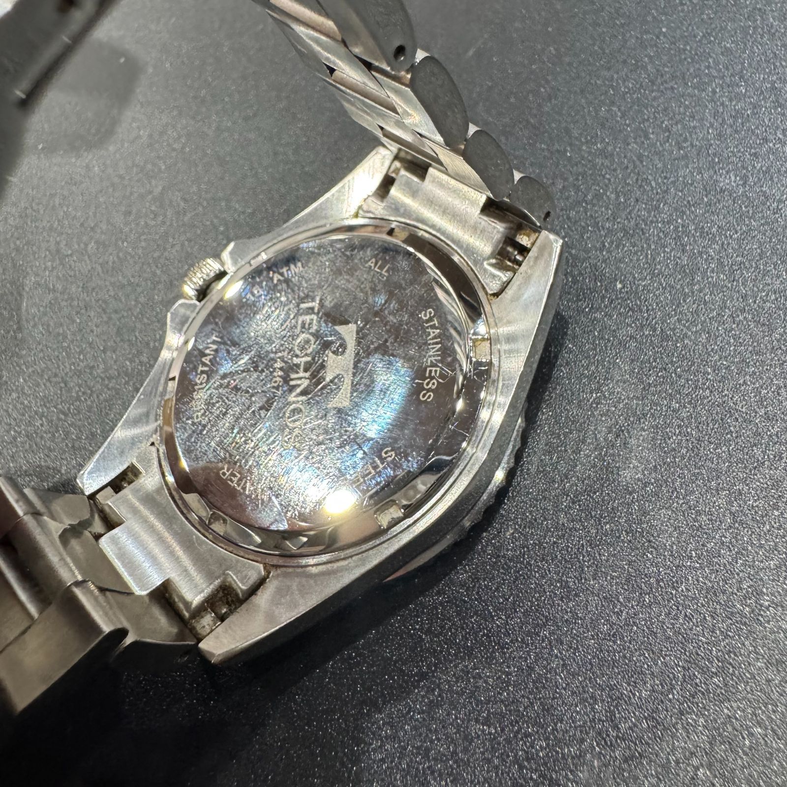 TECHNOS ストーン付きクォーツ時計 30790-2.jpg