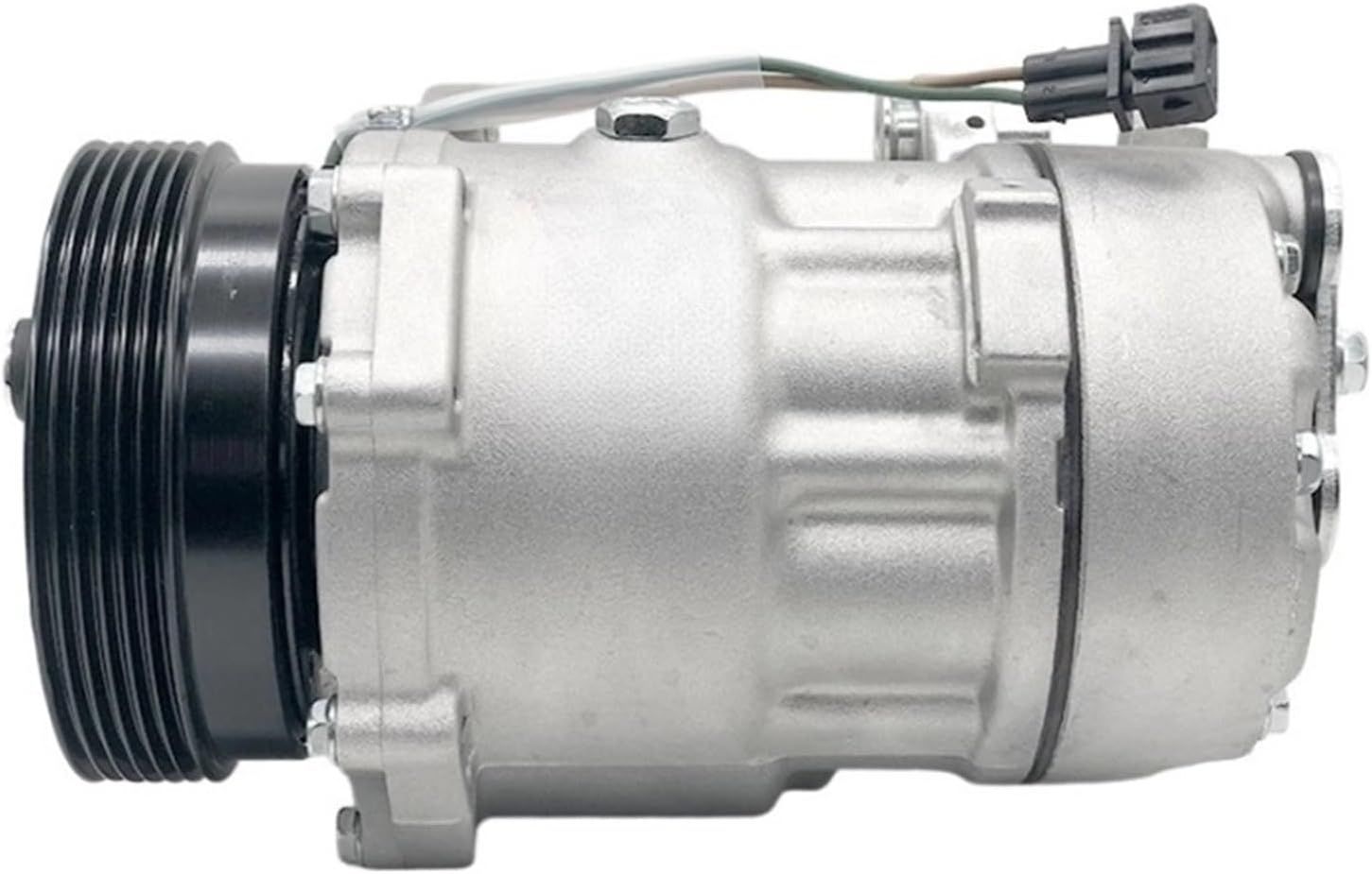 サンデン コンプレッサー SD7V16 対応 ユーロバン トランスポーター T4 2.8L 7D0820805 7D0820805E 7D0820805A 1146 1214 57719 コンプレッサーの交換 7 grooves pulley