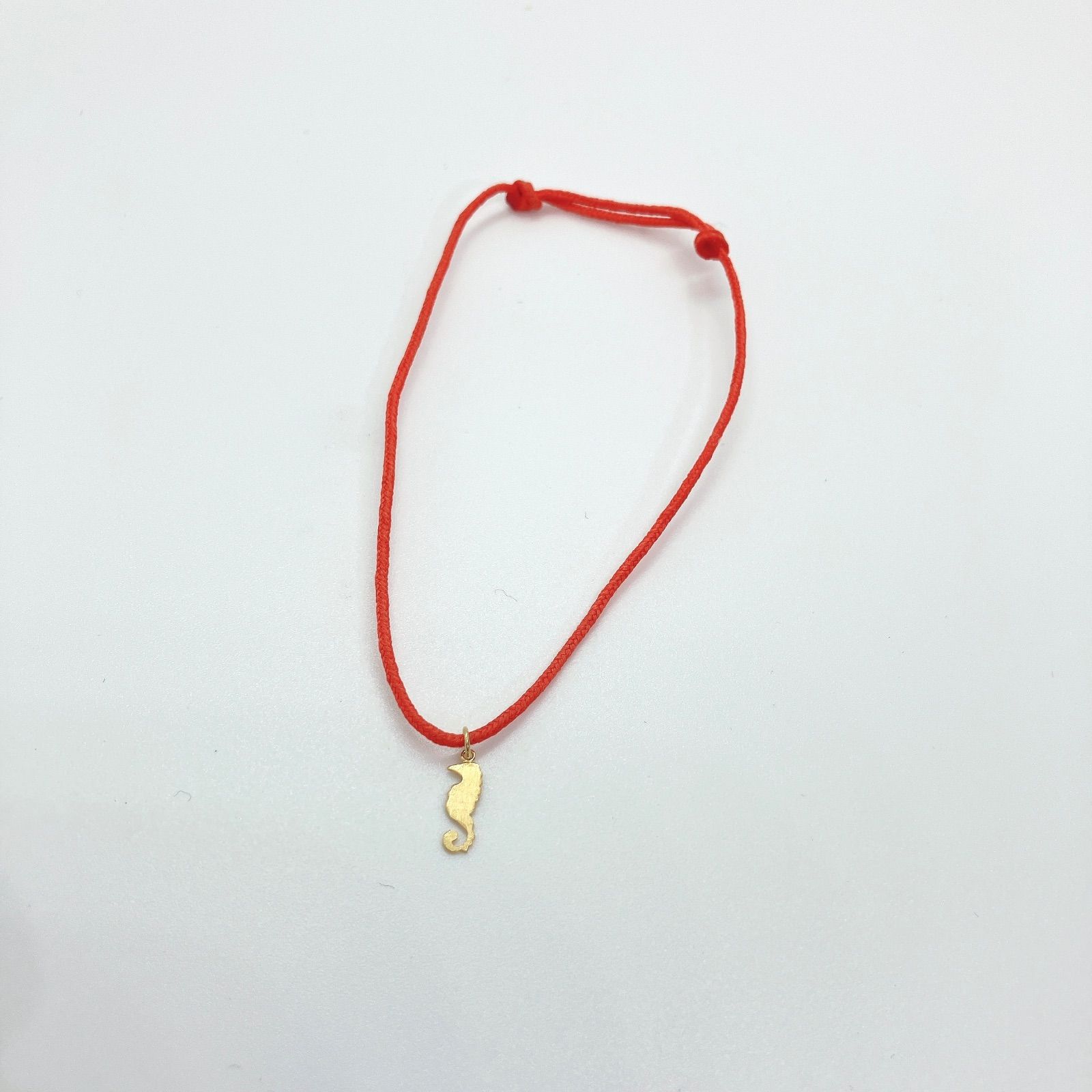 マリーエレーヌ ドゥ タイヤック 廃盤　タツノオトシゴ　コードブレスレット MHT Marie-Helene de Taillac マリーエレーヌドゥタイヤック