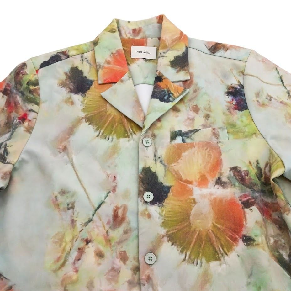 トップス HOLZWEILER MINT FLOWER KIA SHIRT S HOLZWEILER MINT FLOWER KIA SHIRT S