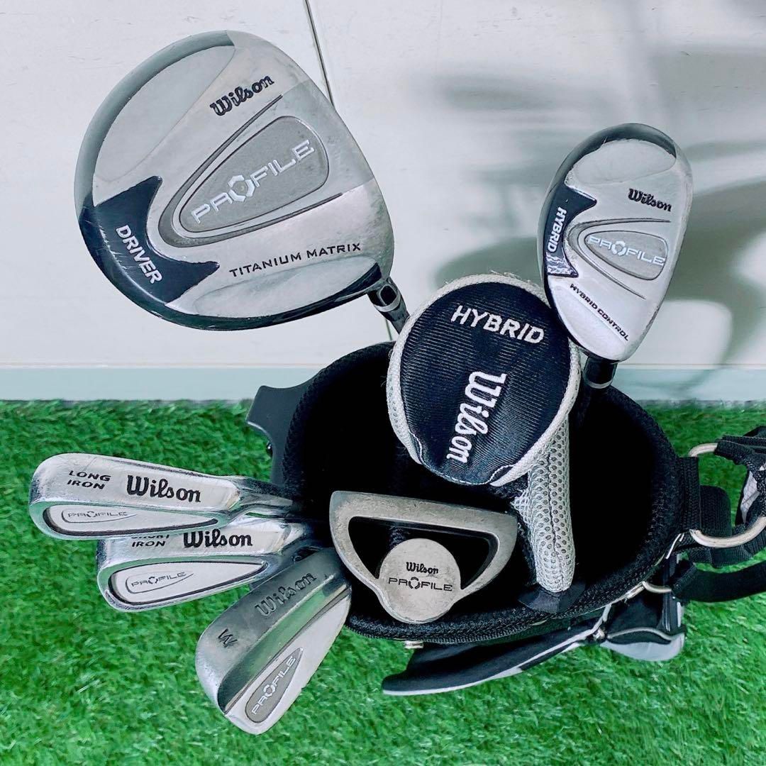 ゴルフクラブ ジュニア セット ウィルソン やさしい 入門 N 1513