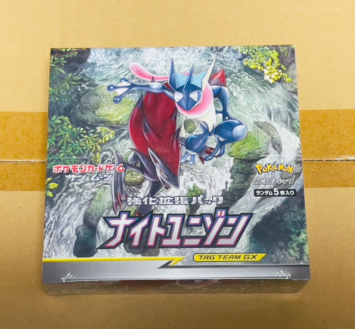 ポケモンカード box 新品未開封 ナイトユニゾン BOX ポケカウルトラシャイニー