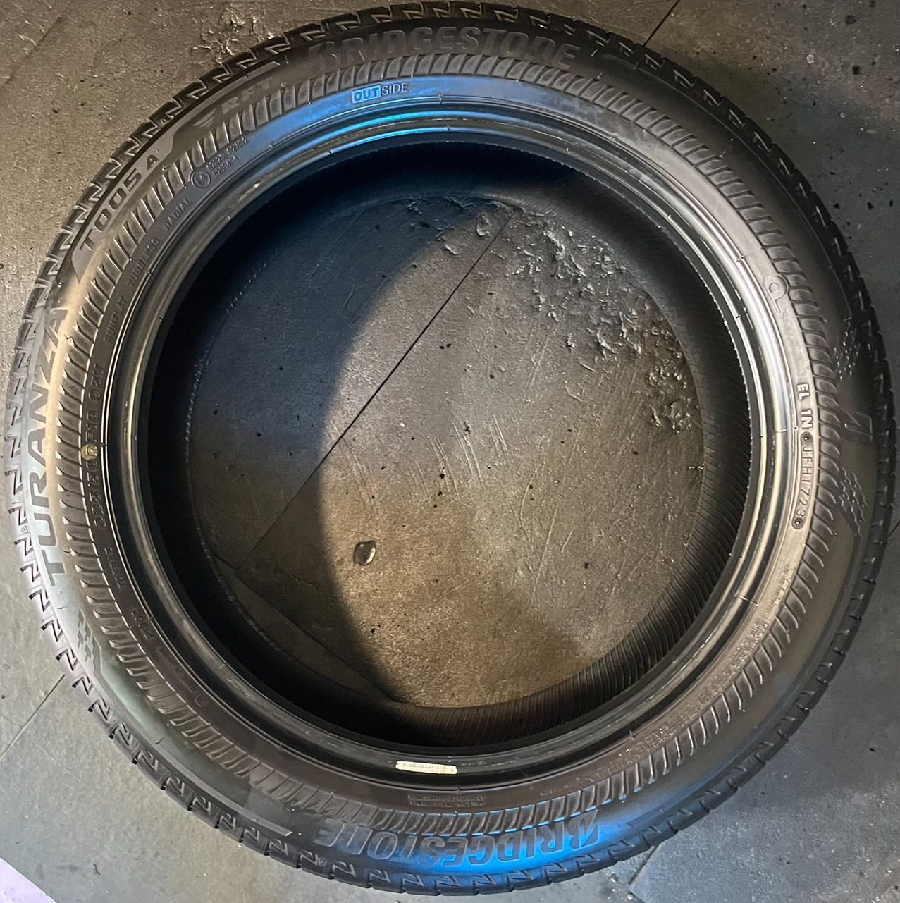 2025 2020年製 約8.3分山 ブリヂストン BRIDGESTONE トランザ TURANZA T005 A RFT ランフラット 225 50R18 2本 h_490 FFCRYSTALESIA_COM