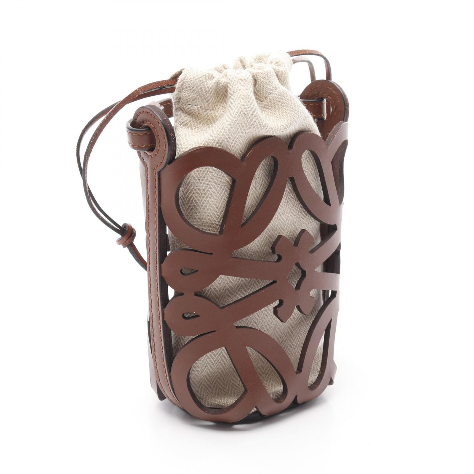 ロエベ LOEWE ショルダーバッグ アナグラム カットアウト ポケット