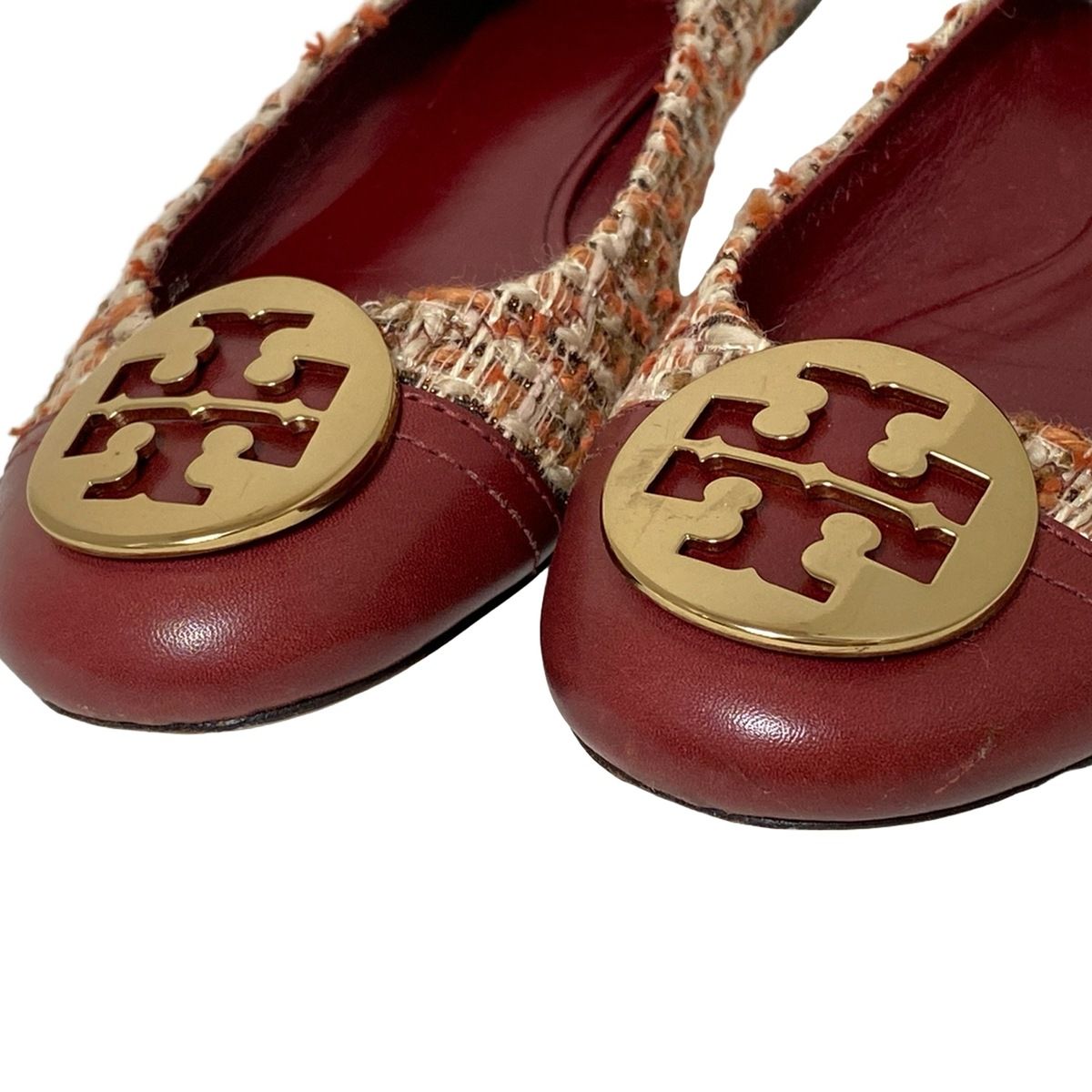 【お値下げしました！】美品♡トリーバーチ♡フラットジュース TORY BURCH(トリーバーチ) フラットシューズ 8M レディース