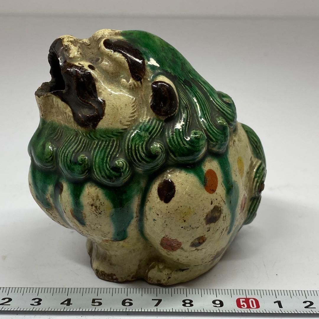 江戸中期　源内焼　獅子置物　香炉　タルサ　東金6-0311☆2F 江戸中期 源内焼 獅子置物 香炉 タルサ 東金6-0311☆2F - メルカリ