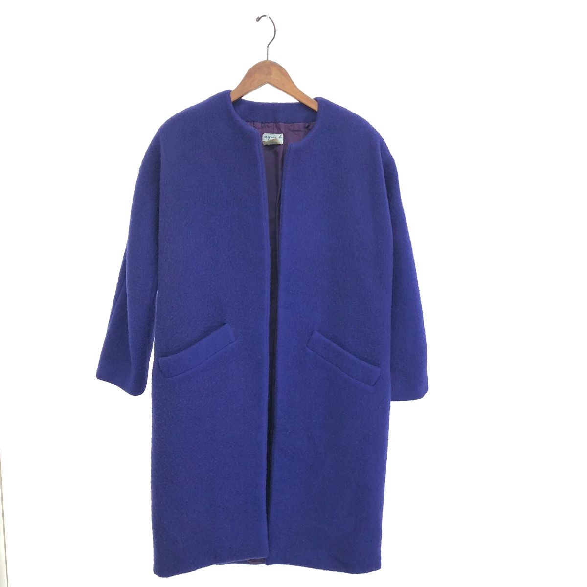 agnes b. アニエスべー　コート　ジャケット　ポーランド製　サイズ0 AN53 VESTE agnes b．×Dolmen ジャケット