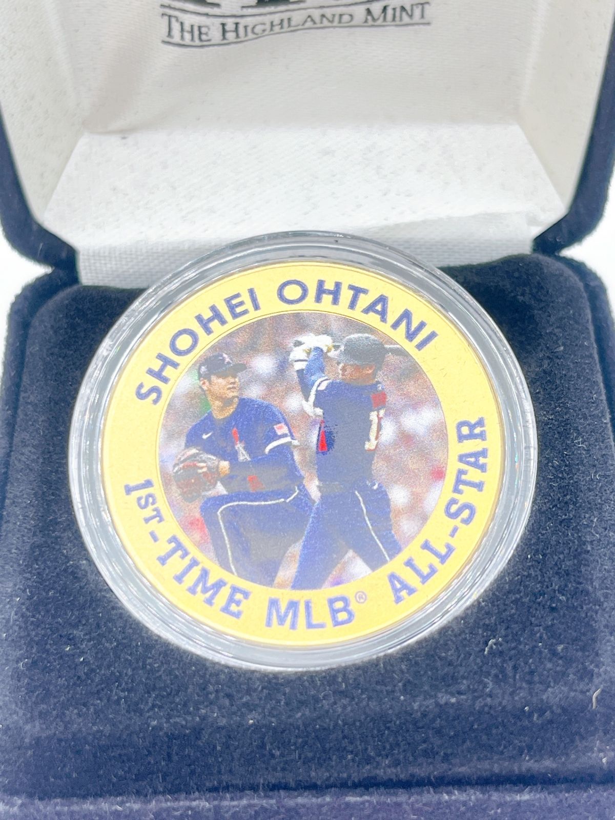 MLB - 大谷翔平/SHOHEI OHTANI　2021年　オールスター記念コイン　ゴールドメッキ/Gold Flash Plated　YY129 大谷翔平/SHOHEI OHTANI 2021年 オールスター記念コイン