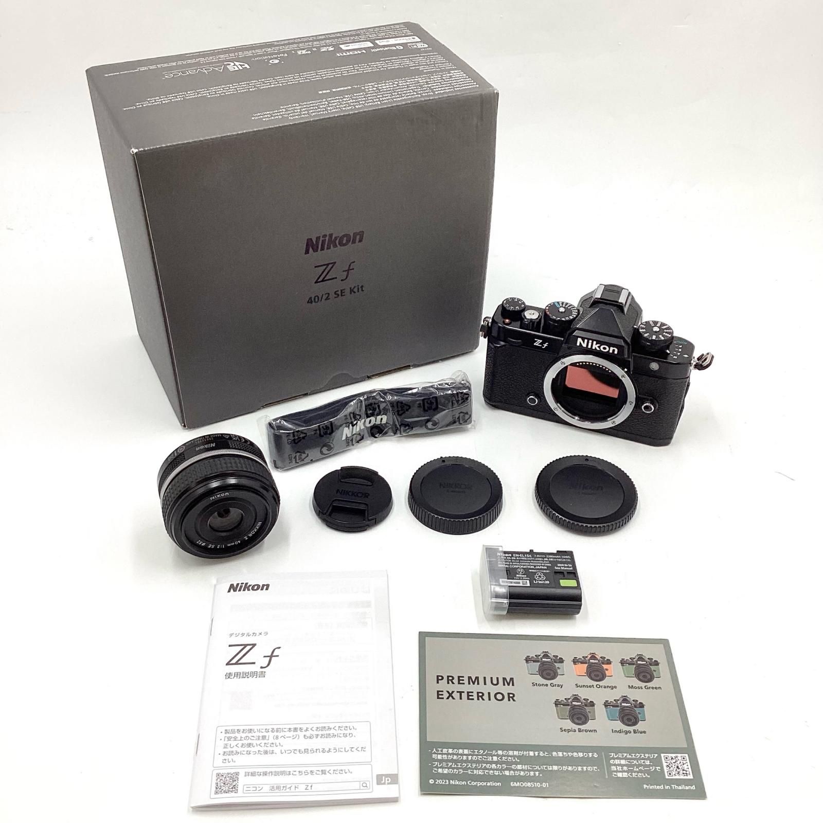  Nikon デジタル一眼 Z f 40 mm 2 SE レンズキット ブラック ミラーレス一眼 デジタルカメラ