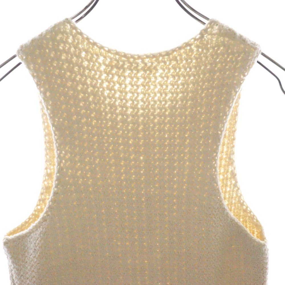 CELINE (セリーヌ) フィービー期 ウール フリンジ ノースリーブ ニット