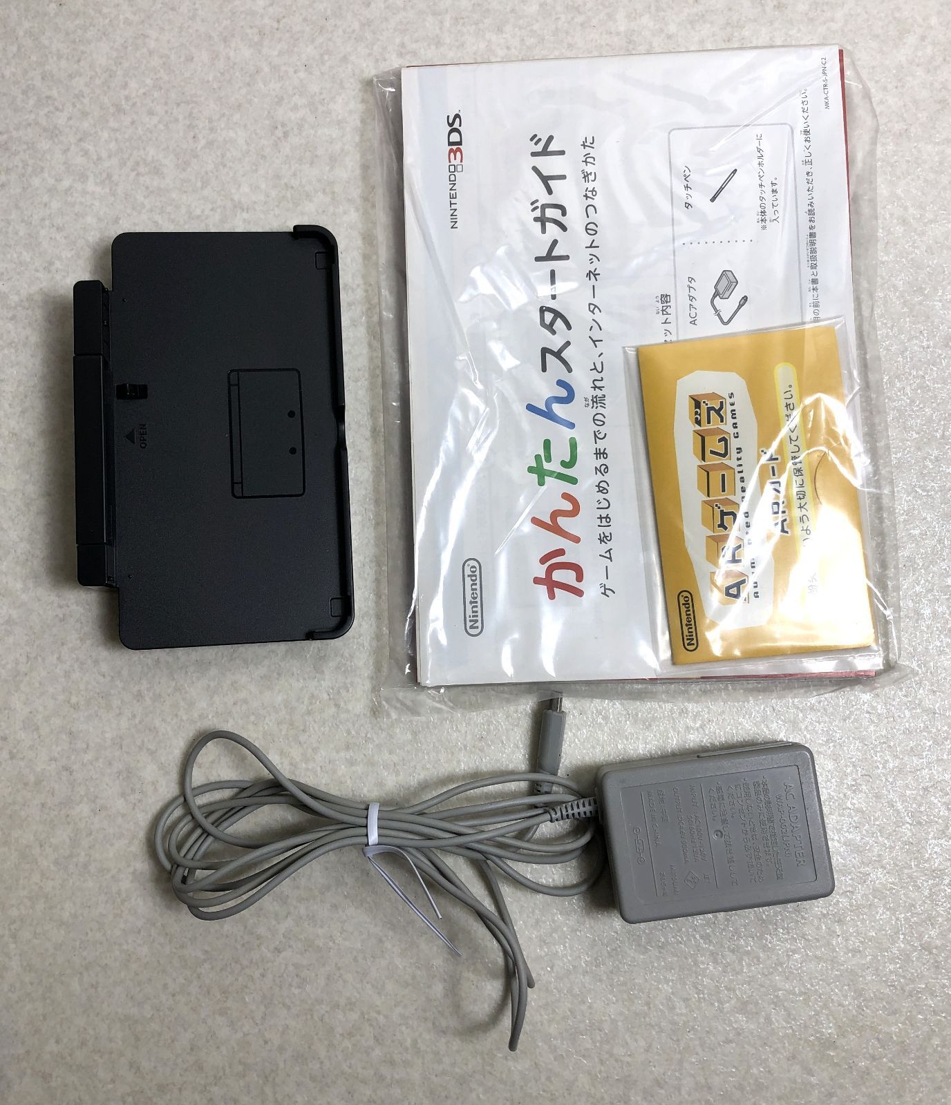 DH1354 動作 済 ニンテンドー 3DS 本体 フ レッド CTR-001