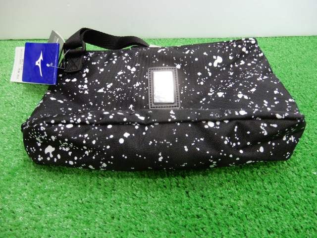 GK緑☆ 新品675 ☆ ミズノ☆ BOLSA サコッシュ☆ブラック☆ミニバッグ