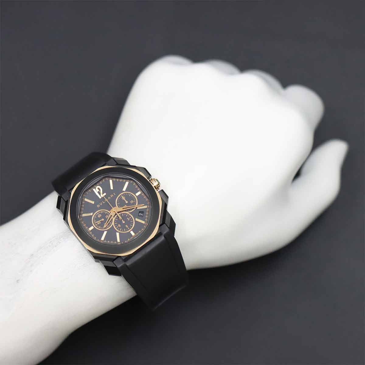 ブルガリ BVLGARI オクト オリジナーレ ウルトラネロ BGOP41SGCH 