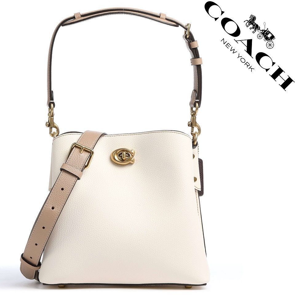 COACH コーチバッグ C3766 ウィロウ バケットバッグ ショルダーバッグ レザー カラーブロック レディース クロスボディーアウトレット品  新品未使用 - メルカリ