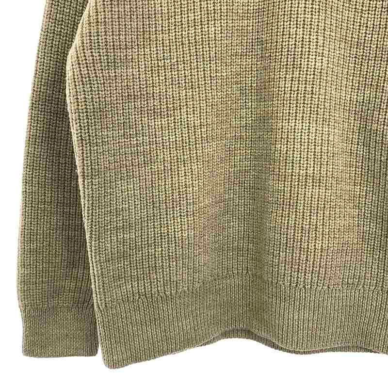 美品】 MARINE SERRE / マリーンセル | GOLD LINE / バックロゴ クルー