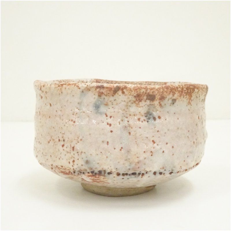 古寿造 志野茶碗（共箱） 茶道 抹茶 おしゃれ 抹茶茶碗 抹茶碗 和食器