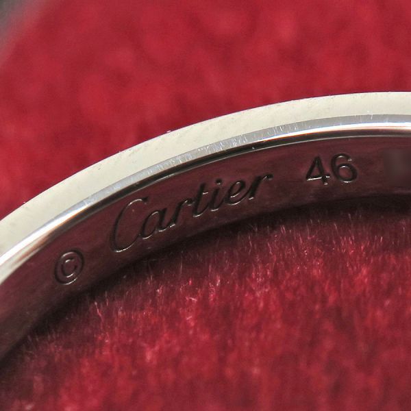 カルティエ バレリーナリング/ダイヤ3P#46(日本サイズ5.5号近辺  