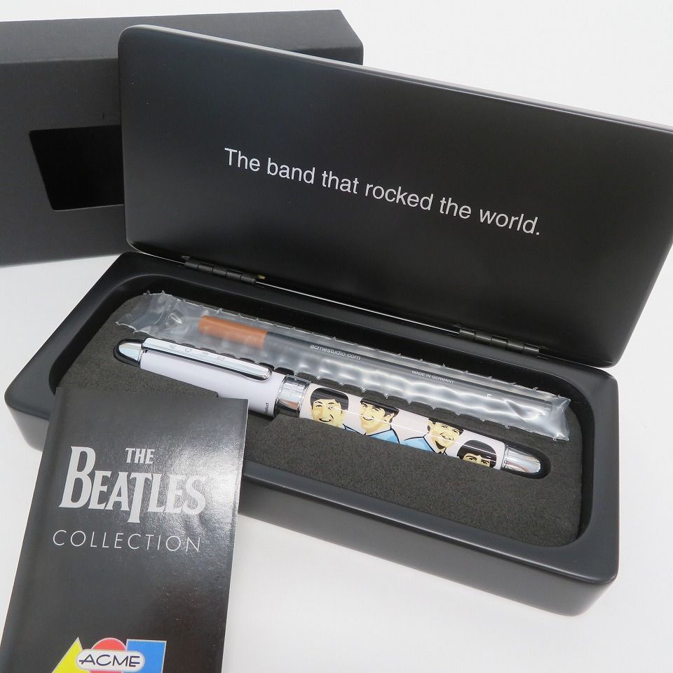 ザ ビートルズ THE BEATLES ACME ボールペン ケース付き 844101