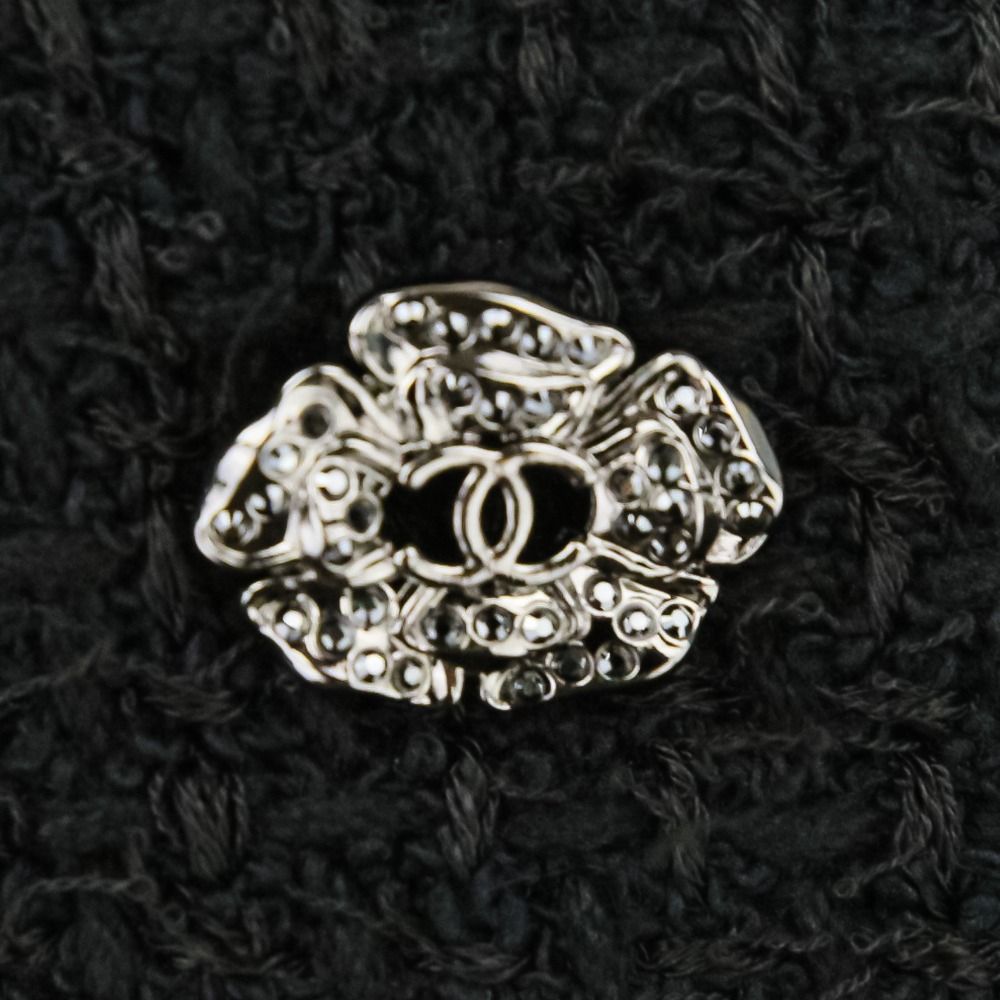 美品 CHANEL シャネル ココマーク カットオフ ツイードミニスカート  