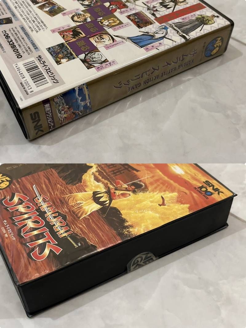 【ネオジオROM】サムライスピリッツ3本セットSNK 箱説付 動作確認済 ネオジオROM】サムライスピリッツ3本セットSNK 箱説付 動作確認