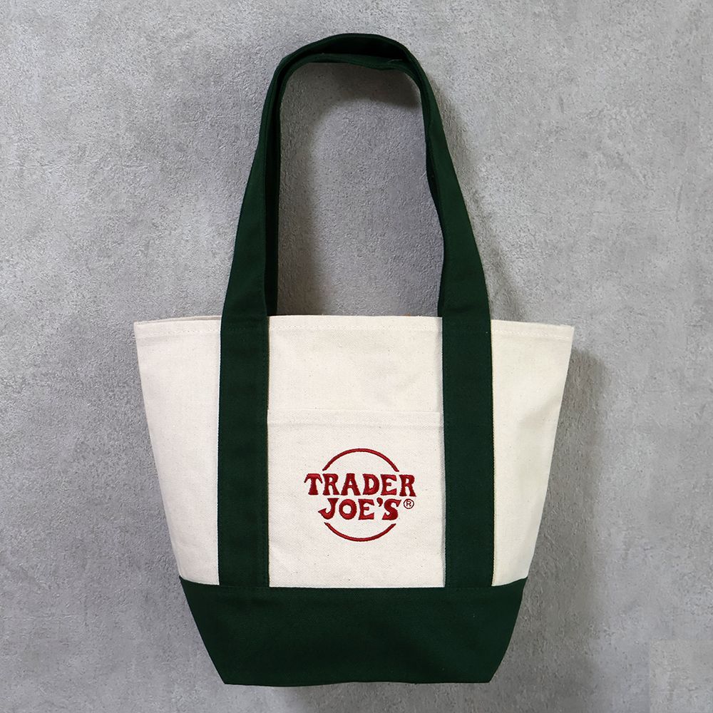 トレーダージョーズ ミニトート　レッド　イエロー 値下げ！】トレーダージョーズ ミニトートバッグ 2点 レッド