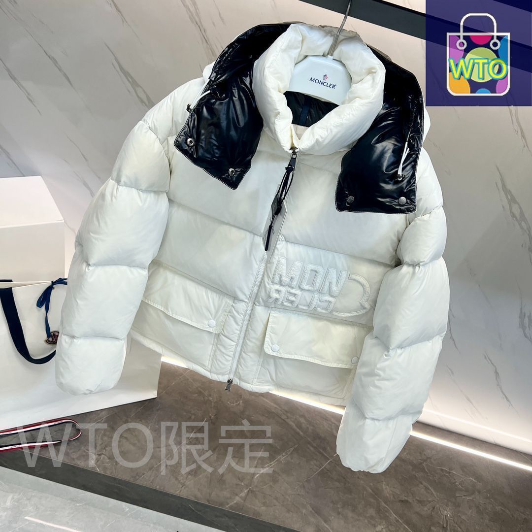 MONCLER MADE IN ITALY (モンクレ–ル)✅ MONCLERモンクレール 灰色の短い男性｜本日限定特価｜新品未使用