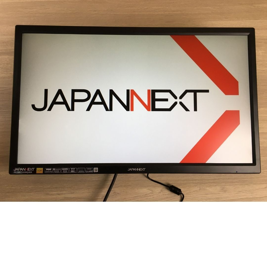 JAPANNEXT 23.8型 液晶モニター ゲーミングモニターJN-238GT165WQHDR