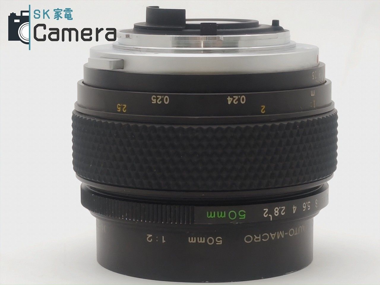 OLYMPUS - 【中古】 OLYMPUS OM-SYSTEM ZUIKO AUTO-MACRO 50ｍｍ F2 2024年8月清掃 実用 キャップ 付 オリンパス マクロ 中古】 OLYMPUS OM-SYSTEM ZUIKO AUTO-MACRO 50mm F2 2024年9
