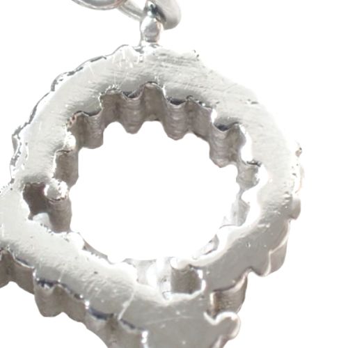 DIOR petit CD ストーン ネックレス シルバー PETIT CD シルバー ロゴ ラインストーン ネックレス 楽天市場