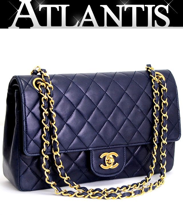 シャネル CHANEL マトラッセ25 Wフラップチェーンショルダーバッグ 