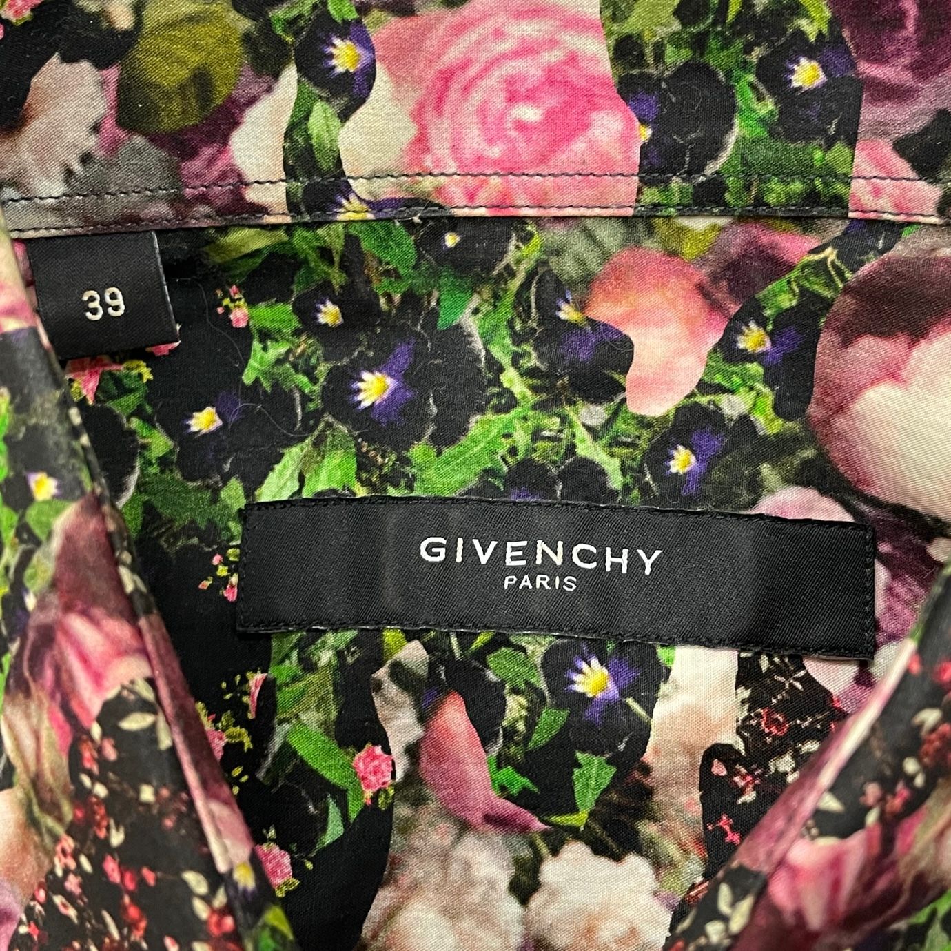 GIVENCHY 14SS 花柄 シャツ 総柄 ジバンシィ ジバンシー 14S 6240 623